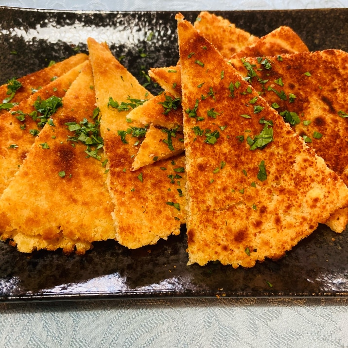 超簡単おつまみ!マッシュポテトのカリカリ焼き!